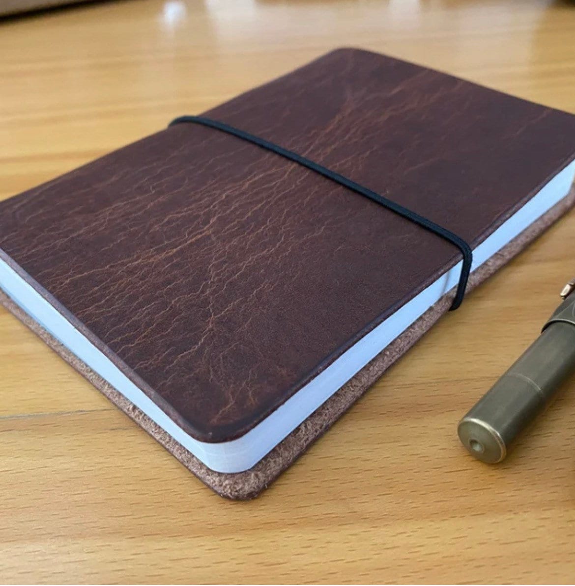 Full deals Grain Leather A6 size Journal