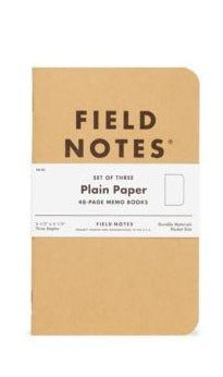 Field Notes: Left-Handed Notebooks, set of 3 – Simpson Leather